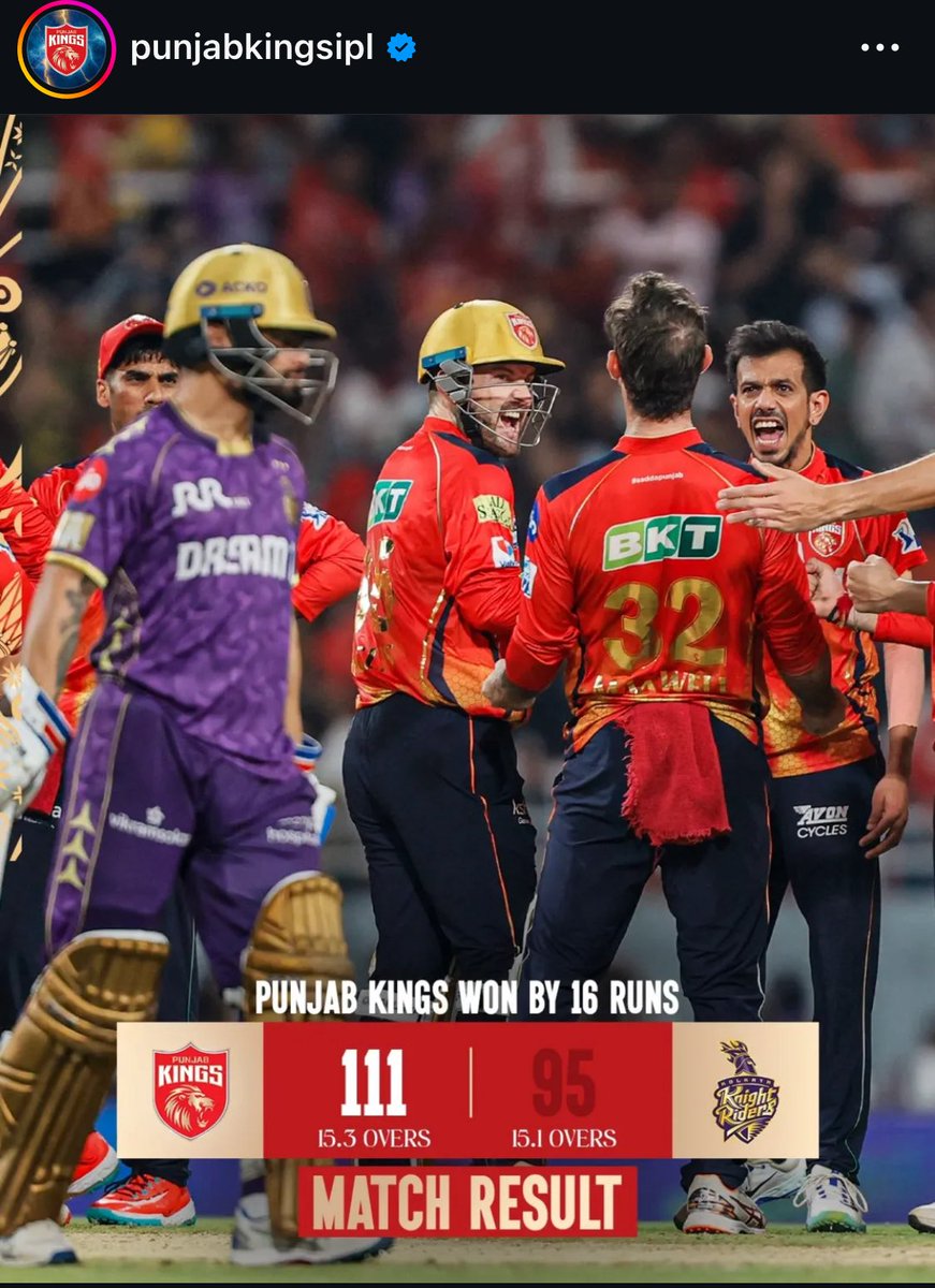 js_gill's tweet photo. Best defend by Punjab in 18 years of IPL
#IPL2025 #PBKS https://t.co/KnSqyIdlI9
