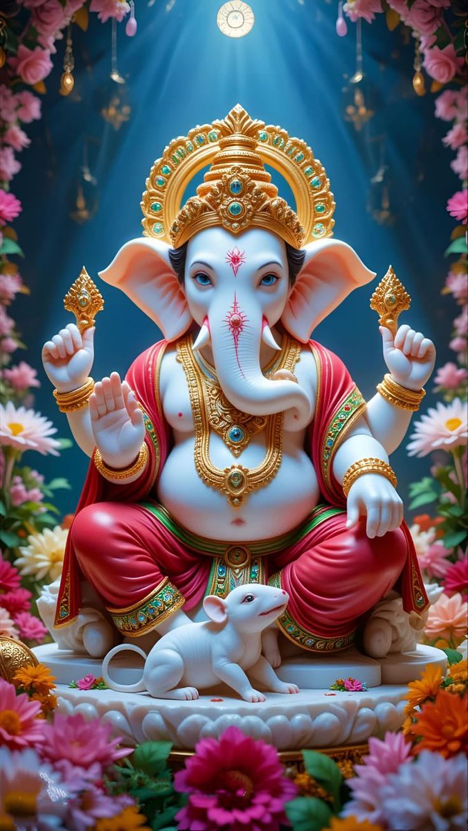 धूम्रकेतु गजमुख नमन,महिमा अमित अपार
मातु  आज्ञा  सिर  धरें, मूसक  पर  असवार

🙏❣️#ॐ_गं_गणपतये_नमो_नमः❣️🙏