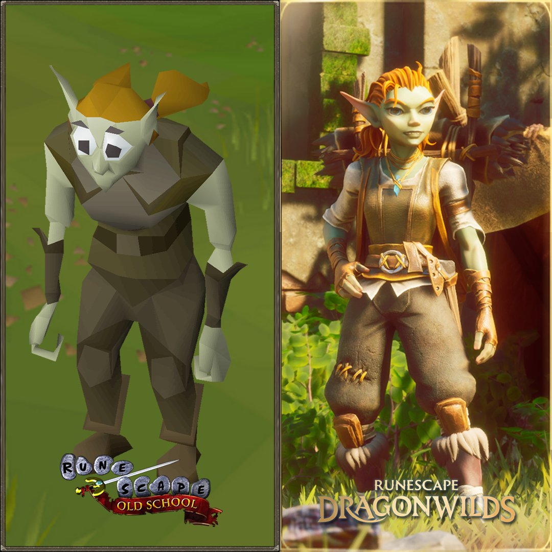 Familiar faces, with a new look 👀

<a href="/RSDragonwilds/">RuneScape: Dragonwilds</a> is out now

osrs.game/DragonwildsEA