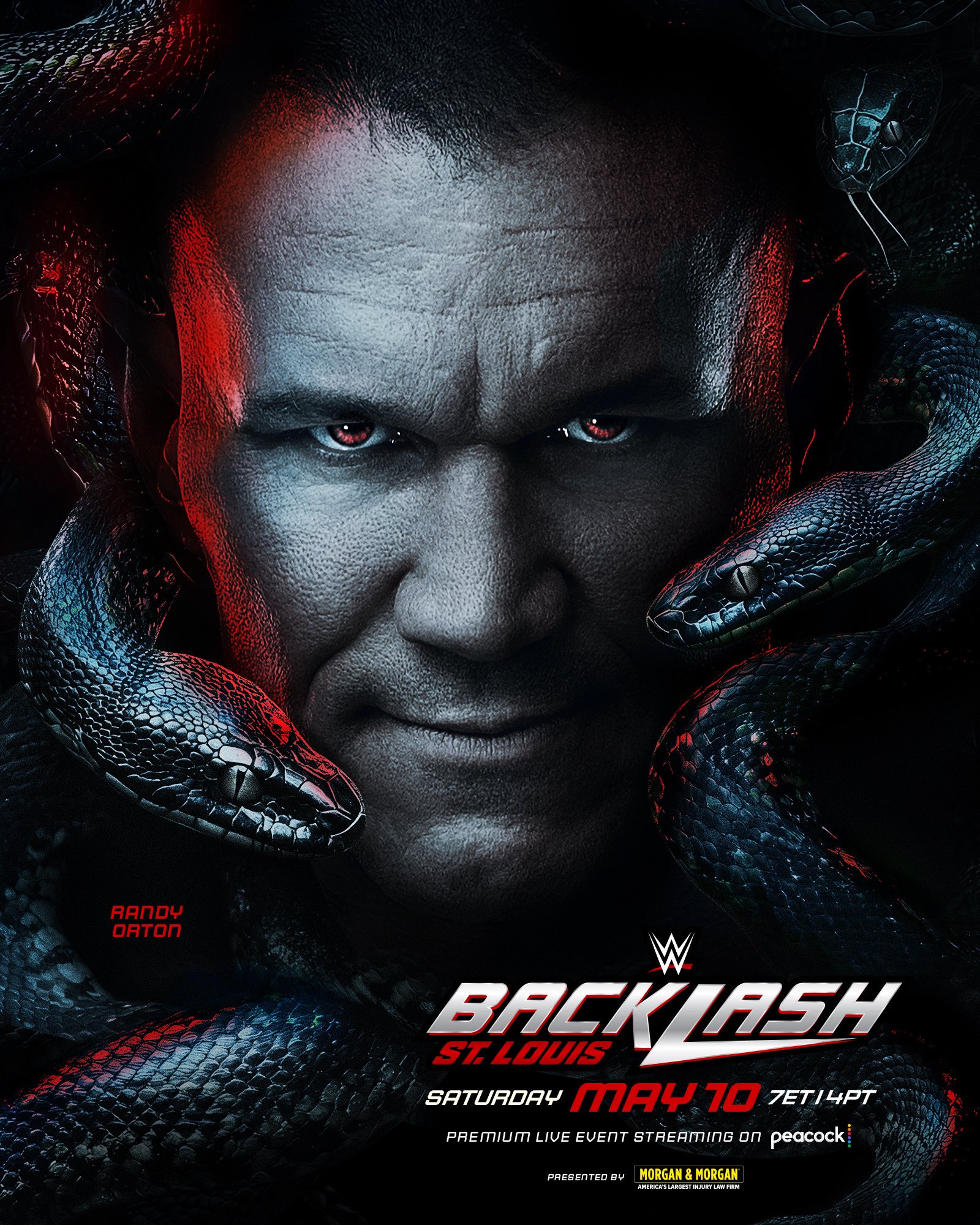 Il poster di WWE Backlash 2025 (Foto: @TripleH su X)
