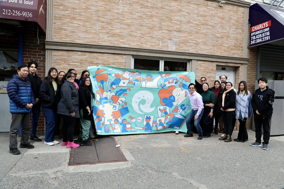 raisinghealth_'s tweet photo. 2025 is RaisingHealth's 15th Anniversary, and we're kicking off the year with our very own portable, RaisingHealth-themed mural, designed by artist Yukiko Izumi with input &amp; painting support from our team! We can't wait to showcase the mural in our upcoming community events. 🎨�� https://t.co/y1CuRc7C3q