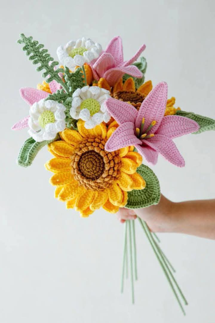 Crochet flowers 💐