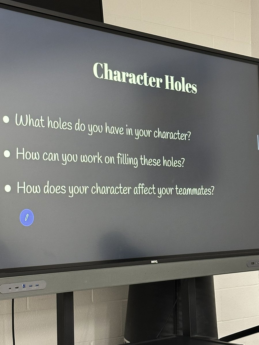 RoyseCityGBB's tweet image. 🌟 Character Lesson Monday 🌟 (a day late…)

Great lesson about character vs. talent. 

Where does your character limit you? Finding our areas of growth and learning how to work through them! 💛🏀🖤
#family #oneRC #everythingmatters #CMTLA