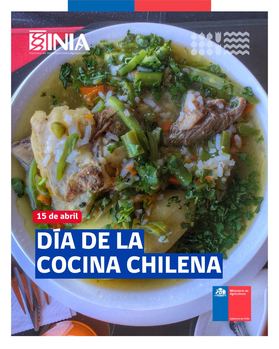 🌱¡¡Hoy disfrutando del Dia de la cocina chilena!!🌱
Destacamos el patrimonio culinario que, sobre todo, viene de manos campesinas.  Invitamos a dar mayor importancia y valor a los alimentos de nuestro pais, como por ejemplo, la rica cazuela hecha con materia prima chilena 💫🇨🇱