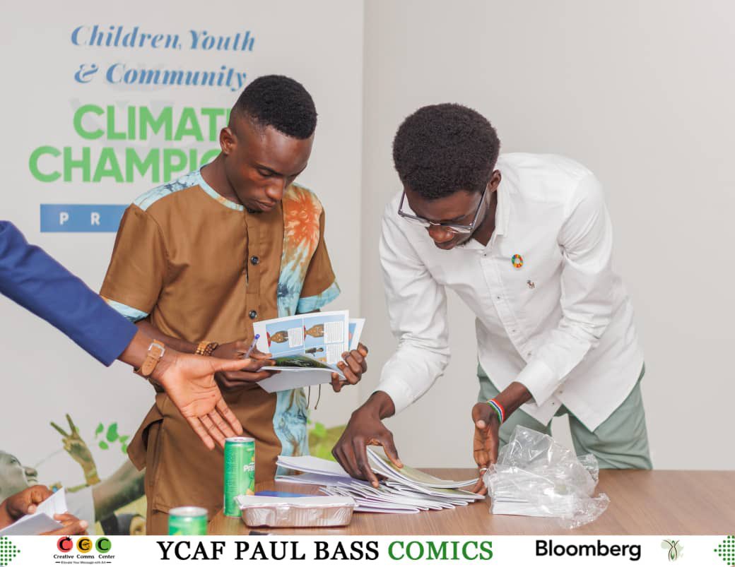 Clean Earth Gambia (@earthgambia) on Twitter photo We are pleased to announce that our amazing Co-Programme Coordinator, <a href="/SolNjie/">sol slim njie</a> has officially launched the Climate Change Comics Initiative: A Call to Action for The Gambia funded by the Bloomberg Climate Fund
You can also request a free copy of the book by contacting <a href="/SolNjie/">sol slim njie</a>. We are pleased to announce that our amazing Co-Programme Coordinator, <a href="/SolNjie/">sol slim njie</a> has officially launched the Climate Change Comics Initiative: A Call to Action for The Gambia funded by the Bloomberg Climate Fund
You can also request a free copy of the book by contacting <a href="/SolNjie/">sol slim njie</a>.
