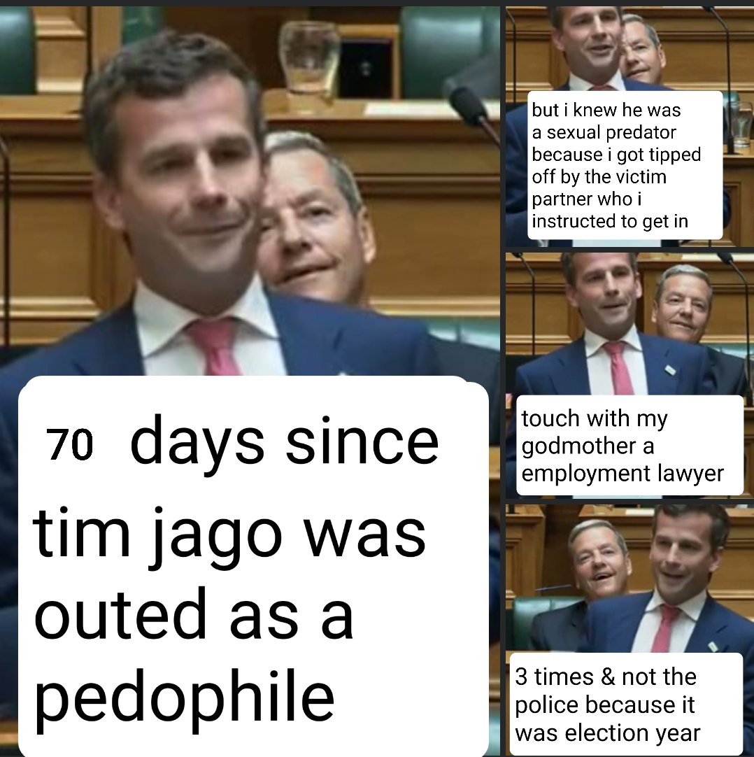 kiwibear_1's tweet photo. @actparty 74 days now and STILL ACT are silent...hypocrites! MSM are complicit... #ACTivePedophiles #LoadOfBollocks https://t.co/NZbyhK9xhd