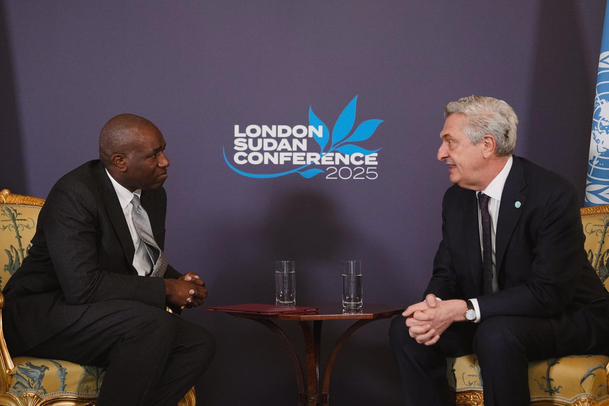 David Lammy (@davidlammy) on Twitter photo For lasting peace in Sudan, there must be stability.
Innocent civilians should not be forced to flee their homes.
Meeting with <a href="/Bankole_Adeoye/">Amb. Bankole Adeoye</a> and <a href="/FilippoGrandi/">Filippo Grandi</a>, I discussed protecting refugees fleeing the fighting and working with the African Union for a stable Sudan. For lasting peace in Sudan, there must be stability.
Innocent civilians should not be forced to flee their homes.
Meeting with <a href="/Bankole_Adeoye/">Amb. Bankole Adeoye</a> and <a href="/FilippoGrandi/">Filippo Grandi</a>, I discussed protecting refugees fleeing the fighting and working with the African Union for a stable Sudan.