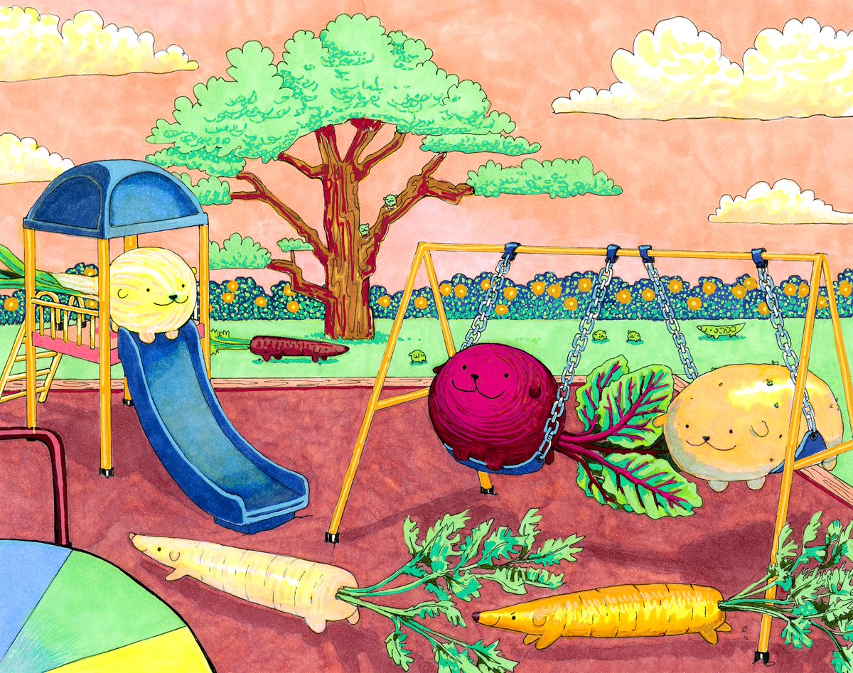 vegetable puppy park!