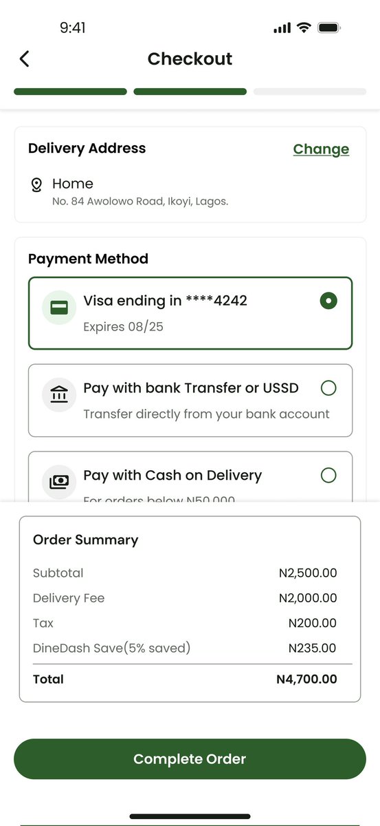 _Emmanuel_Ani_'s tweet photo. #UiDessign
#DezinDesign
Day 20: more parts of my project.
Is there anything I can add or remove from the checkout page ? https://t.co/UTpi8eRviQ