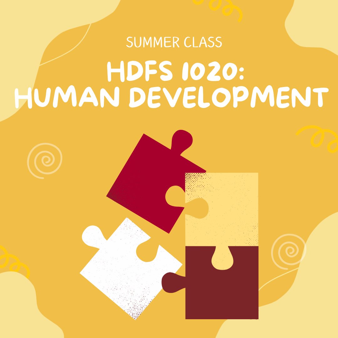 ☀️ Summer Course Spotlight ☀️
This online course dives into human growth from every angle—physical, cognitive, emotional, social &amp; more! 💭🧠👶👵 Explore how we change over time, how families adapt, and how the world shapes us. #FamilyStudies #SummerCourseSpotlight