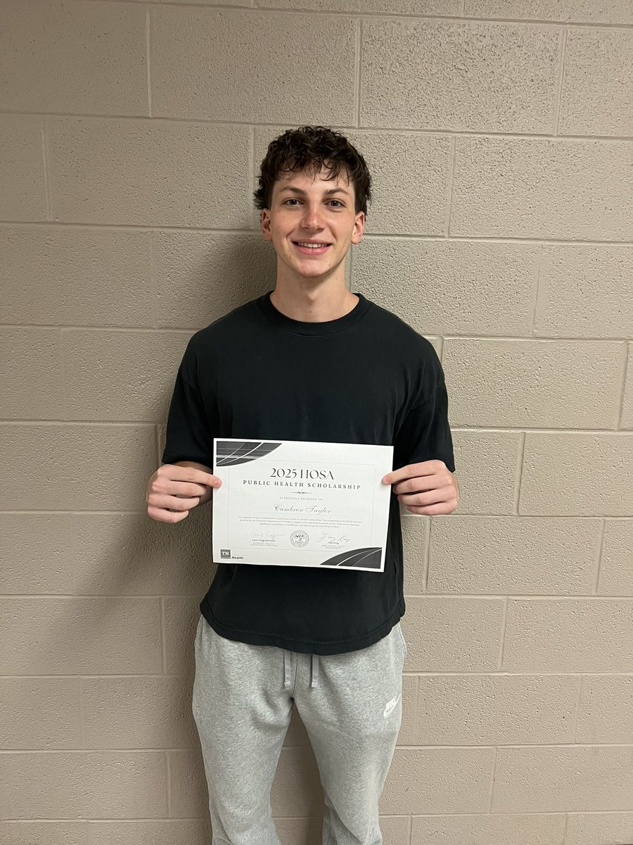 Rachel Deml (@demlrn) on Twitter photo Shoutout to Peyton Taylor- recipient of the 2025 HOSA Public Health Scholarship. We couldn’t be prouder! Go be awesome, Peyton!!! 🩺🏥 <a href="/CteSiegel/">Siegel Career and Technical Education</a> <a href="/sghhosa/">Siegel HOSA</a> <a href="/SiegelHighStars/">Siegel High School</a> Shoutout to Peyton Taylor- recipient of the 2025 HOSA Public Health Scholarship. We couldn’t be prouder! Go be awesome, Peyton!!! 🩺🏥 <a href="/CteSiegel/">Siegel Career and Technical Education</a> <a href="/sghhosa/">Siegel HOSA</a> <a href="/SiegelHighStars/">Siegel High School</a>