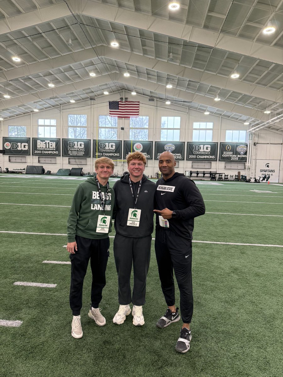 Jack Lansing III (@jacklansingiii) on Twitter photo After a great visit and conversations with coaches I’m blessed and honored to say that I’ve received an offer from Michigan State University!!! Thank you <a href="/JoeS_Rossi/">Joe Rossi</a>, <a href="/Coach_Bindel/">Andrew Bindelglass 🇮🇱</a>, <a href="/Coach_Gordon20/">Chris Gordon</a>, and <a href="/MotownKurtis/">Kurt Richardson</a> for all the support along the way! GO GREEN!! 🟢⚪️ After a great visit and conversations with coaches I’m blessed and honored to say that I’ve received an offer from Michigan State University!!! Thank you <a href="/JoeS_Rossi/">Joe Rossi</a>, <a href="/Coach_Bindel/">Andrew Bindelglass 🇮🇱</a>, <a href="/Coach_Gordon20/">Chris Gordon</a>, and <a href="/MotownKurtis/">Kurt Richardson</a> for all the support along the way! GO GREEN!! 🟢⚪️