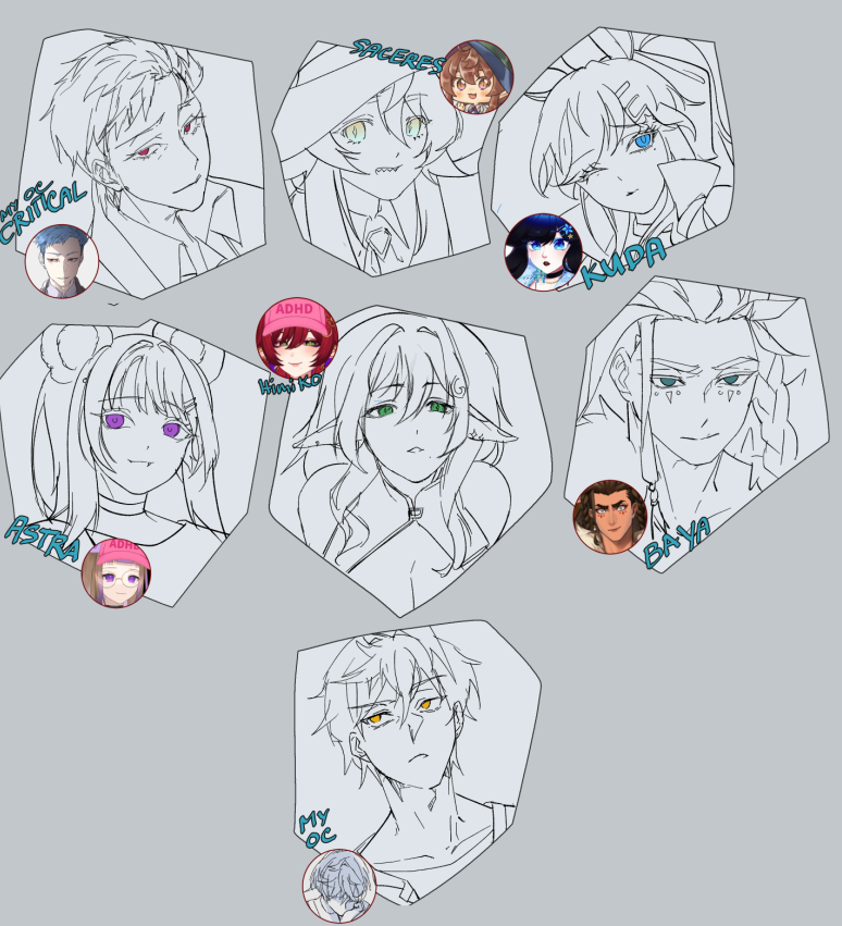 loxtix's tweet photo. Doodling in stream
Doodling OCs, vtubers, and maybe some anime or game character later. Imma rest my hand for 5 mins. https://t.co/2FKCLak3Rm