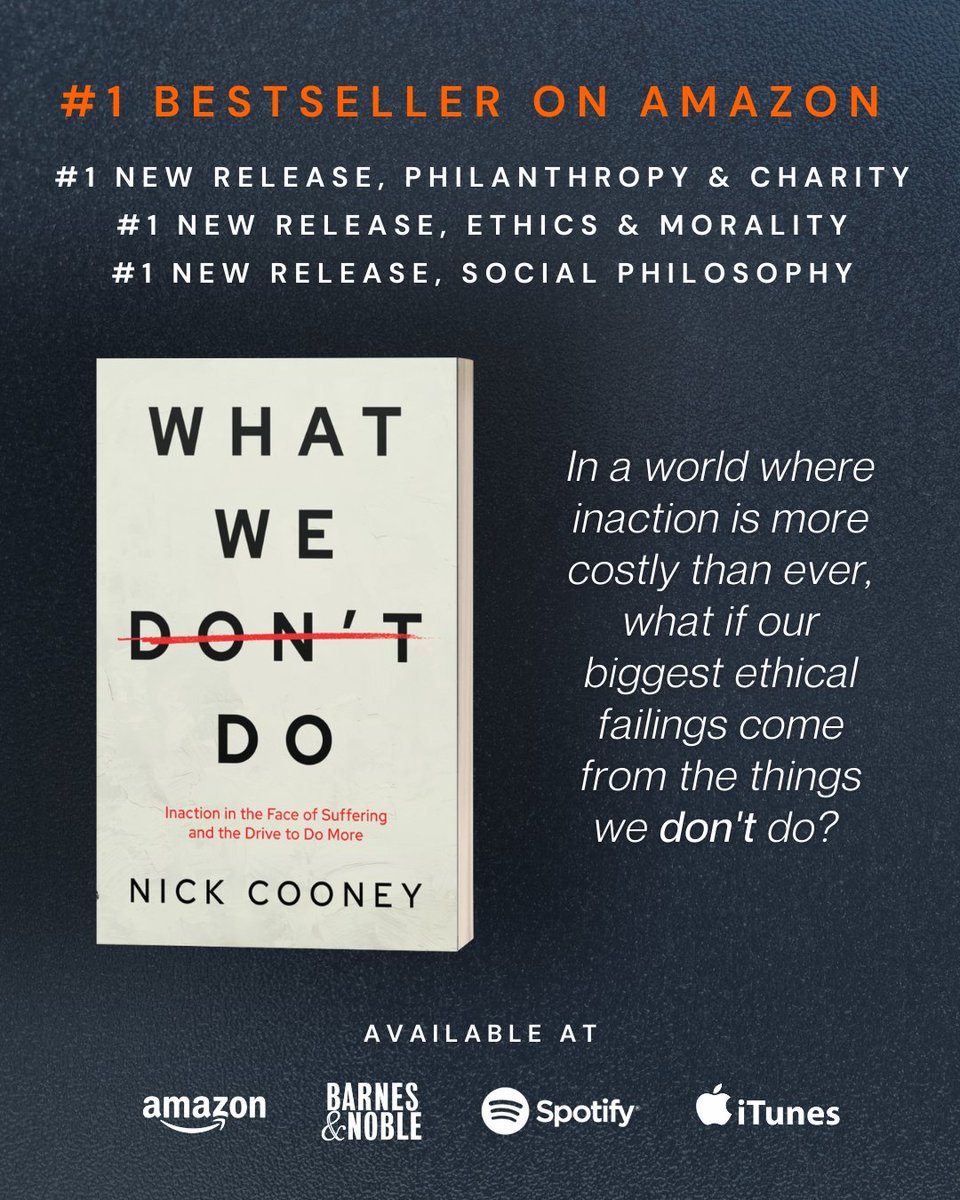 Today's the day! My new book was officially released today by Simon&amp;Schuster/Regalo Press:  tinyurl.com/getWWDD . I'm pleased to see it remains Amazon's #1 new release in Philanthropy &amp; Charity (also #4 and #5, since ebooks and audiobooks are counted separately); #1 new