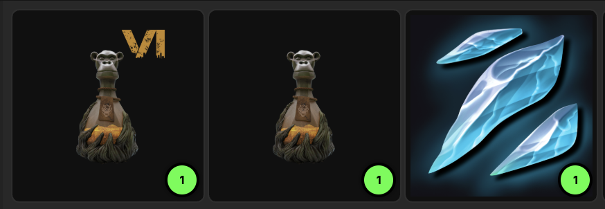 All holders have just been airdropped 🪂

- 1 Leveling Potion
- 1 Level 6 Potion
- 1 Crystal