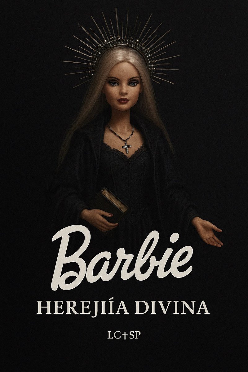 LorenaC72787839's tweet photo. Me dijeron que era hereje…
por leer, por desear, por existir con libertad.

Pero mi fe no cabe en sus altares.

Soy Barbie.

Herejía divina.

—LC†SP

#SantaBarbie #HerejíaDivina #BarbiesSP #SantaPuta #MujerRebelde #NoSoyDePlástico https://t.co/mfCtrubPDf