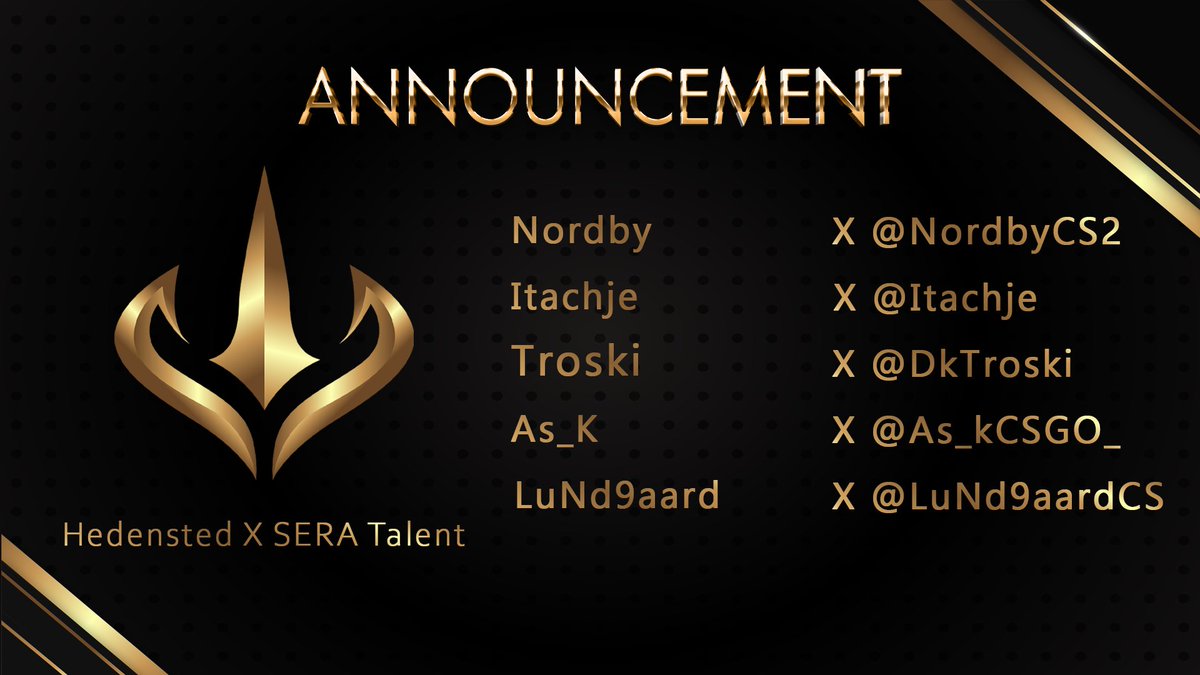 🇩🇰🟨SERA ESPORT⬛️🇩🇰 tweet media