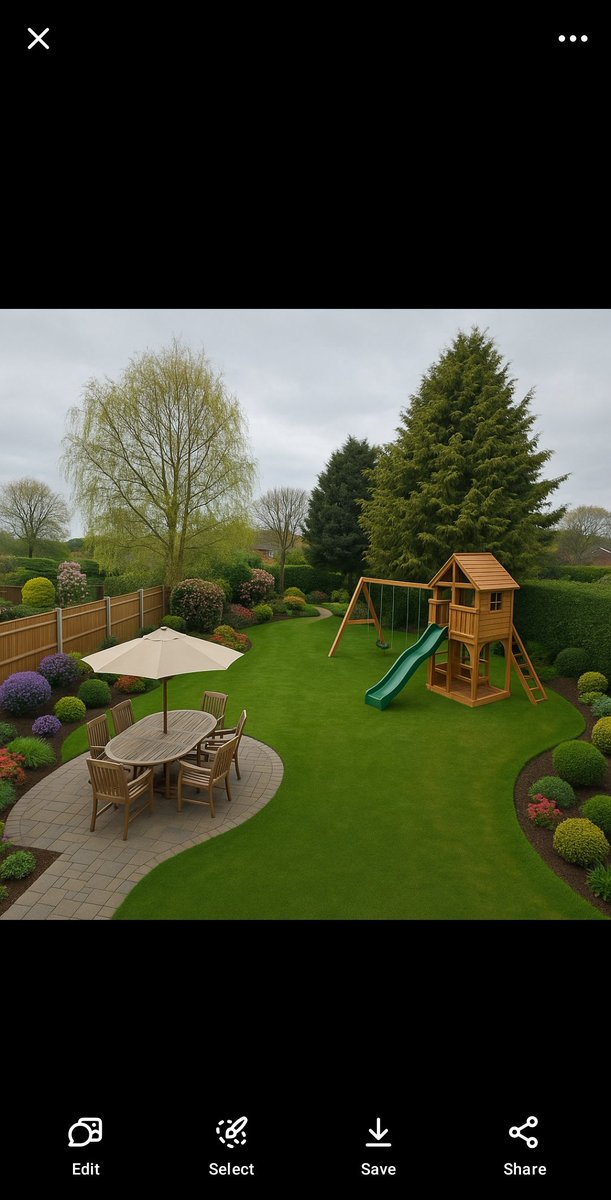 Jumping on the bandwagon and asking AI to redesign my garden, very clever stuff and it hasnt gone too crazy. Will certainly be taking some ideas from it