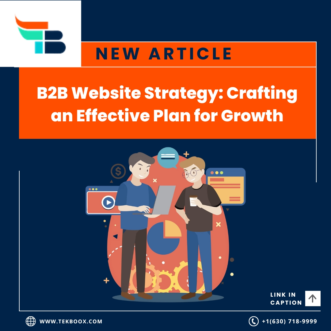 tekboox's tweet photo. In the B2B world, a strategic website can mean the difference between a lead bouncing or converting.

https://t.co/aZe9XN1Dfb

Let’s build a B2B website.

#DigitalGrowth #B2BMarketing #WebsiteOptimization #LeadGeneration #BusinessWebsiteTips #Tekboox https://t.co/DxVZ5bd6PX