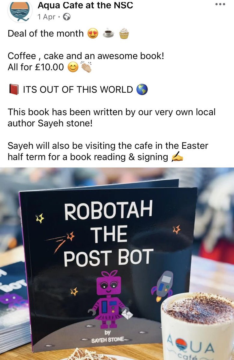 Tomorrow book reading event 12-1pm 📖 come out from the rain into the dry for storytime!