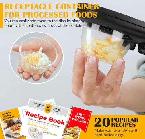 mrhomeproduct's tweet image. Perfect slices, every time! The Egg Slicer for Hard Boiled Eggs is your kitchen game-changer. Whether it&apos;s for salads, sandwiches, or egg salad, this slicer makes prepping a breeze! 🔪

🔗 Check it out here: mrhomeproduct.com/egg-slicer-for…

#EggSlicer #HardBoiledEggs #KitchenEssentials
