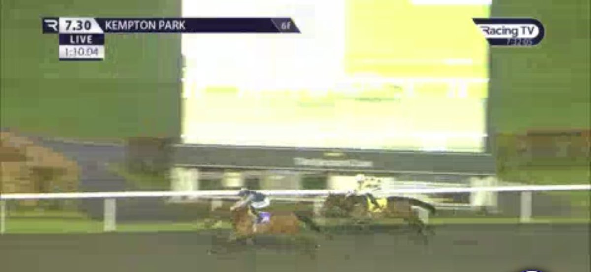 My 14th bet of the flat season wins easily at 15/2!