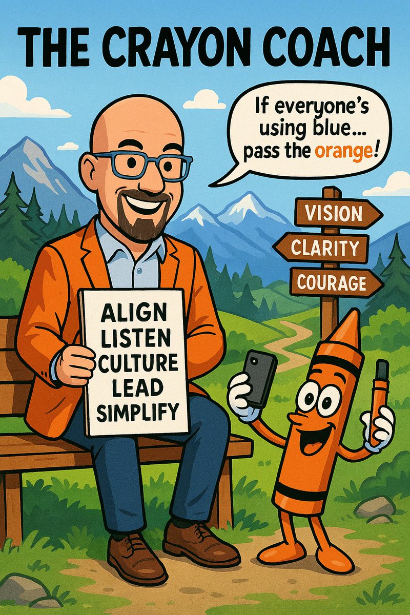 CrayonLeadershp's tweet photo. The sharpest strategy still needs a little doodle. In a world of blueprints and buzzwords, don’t forget what moves people: clarity, courage, and culture. Leading a team? Crafting a vision? Simplifying the swirl? Live out: strategy, culture, and hospitality. https://t.co/2tufWklrIG