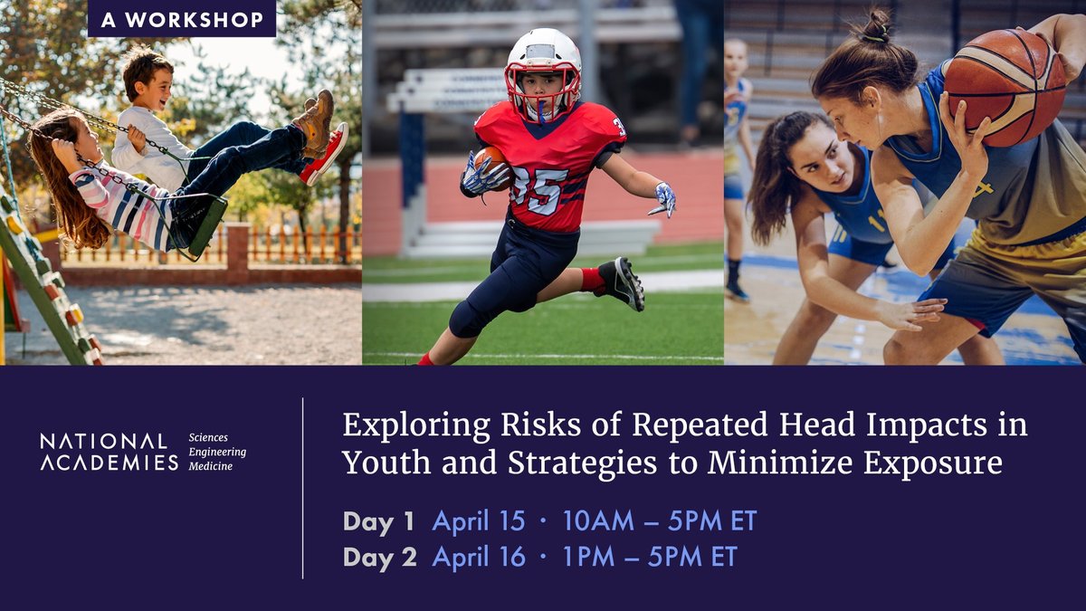 🚴🏻♀️🧠🎙 Jess Schwartz DPT, CSCS 👩🏻⚕️🗽🎾 (@dpt2go) on Twitter photo 🧠Excellent 1st Day at <a href="/theNASEM/">National Academies</a> <a href="/NASEM_Health/">NASEM Health</a> NASEM Exploring Risks of Reated Head Impacts in Youth and Strategies to Minimize Exposure Conference
💡Excited to see everyone <a href="/Concussion_ISG/">Concussion in Sport Group</a> in Milwaukee!
🧵A thread 1/many
#concussion #TBI #RHI #physio #PhysicalTherapy 🧠Excellent 1st Day at <a href="/theNASEM/">National Academies</a> <a href="/NASEM_Health/">NASEM Health</a> NASEM Exploring Risks of Reated Head Impacts in Youth and Strategies to Minimize Exposure Conference
💡Excited to see everyone <a href="/Concussion_ISG/">Concussion in Sport Group</a> in Milwaukee!
🧵A thread 1/many
#concussion #TBI #RHI #physio #PhysicalTherapy