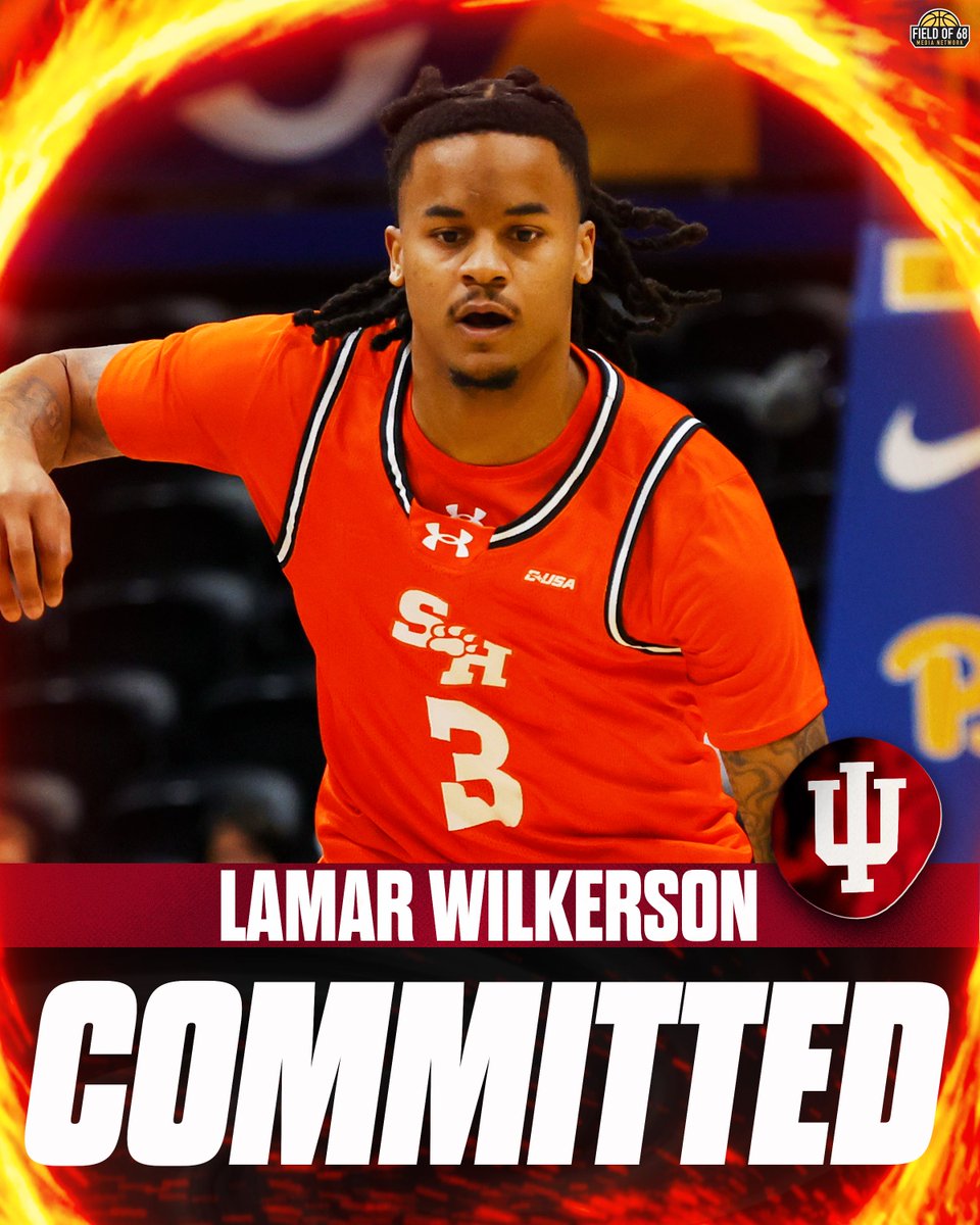 The Field of 68 (@thefieldof68) on Twitter photo BREAKING: Sam Houston State transfer Lamar Wilkerson has committed to Indiana, he told <a href="/TheFieldOf68/">The Field of 68</a> BREAKING: Sam Houston State transfer Lamar Wilkerson has committed to Indiana, he told <a href="/TheFieldOf68/">The Field of 68</a>