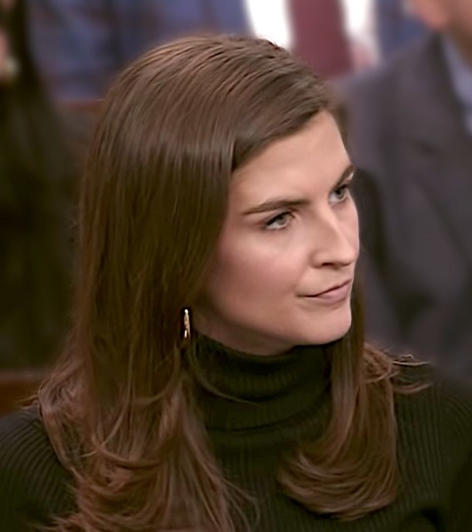 Don’t revoke the pass for this character. Watching Trump set her back on her heels every day is the best entertainment in years.