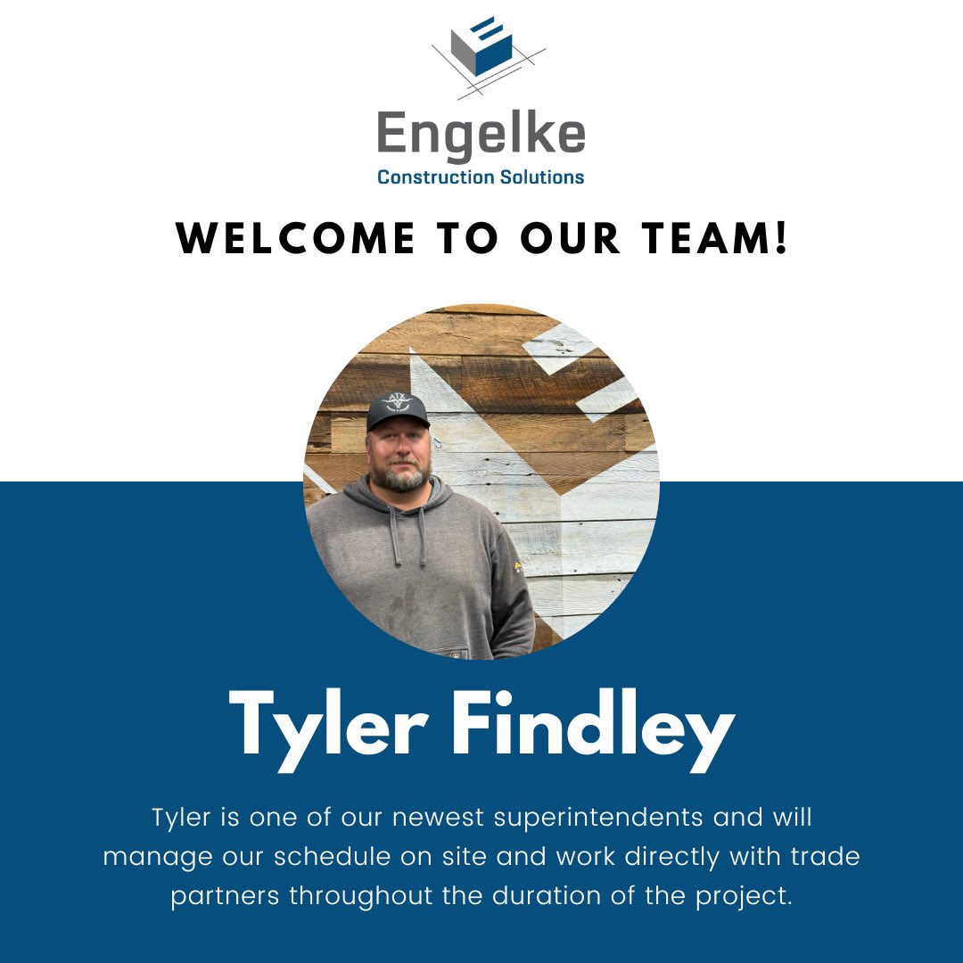 Engelkecs's tweet photo. We are are excited to welcome two great additions to Team Engelke! 🦺
We couldn’t be more proud of our continued growth in every aspect of the organization.
We can’t wait to build great things with you both!
#Growth #NewTeamMembers #SiteSuper #FacilityManagement #Hiring https://t.co/hfMq0tKTLm