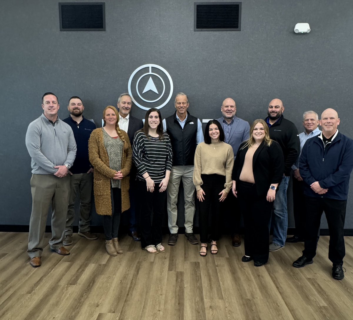 Enjoyed touring the new BankNorth building in Warner this morning and hearing more about the important financial services they are providing for families, small businesses, and ag producers in the community.