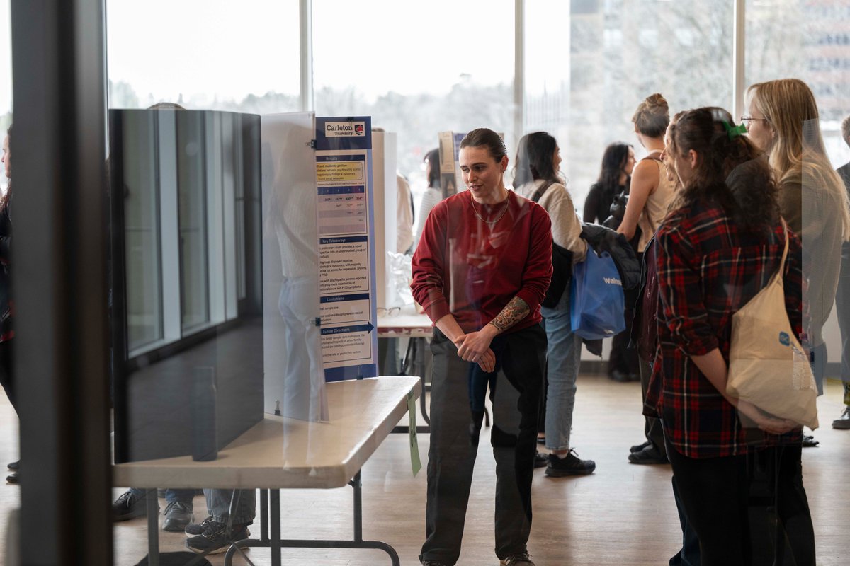 Thank you to everyone who came out to the Psychology Undergraduate Research Event last week! Congratulations to all our 4th-year Honours students who presented - Well done! 🎉