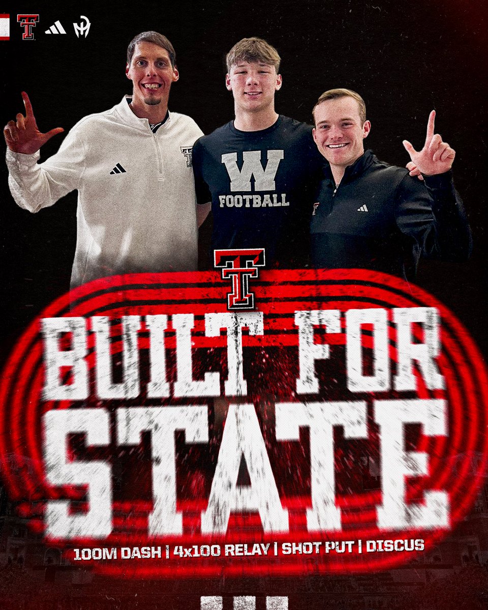 Thank you <a href="/TexasTechFB/">Texas Tech Football</a> <a href="/JoeyMcGuireTTU/">Joey McGuire 🌵</a> <a href="/CoachCochranTTU/">Josh Cochran</a> <a href="/GarretMcGuire/">Garret McGuire</a>