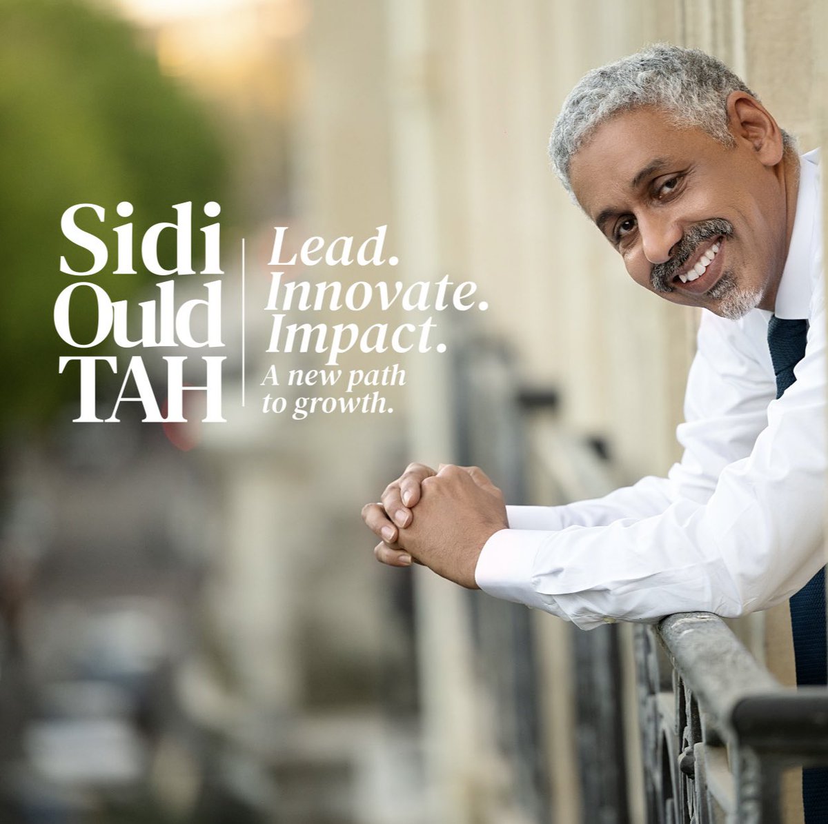 Vision. Action. Impact 

<a href="/sidiouldtah/">Sidi Ould Tah</a> 
#TeamOuldTah
