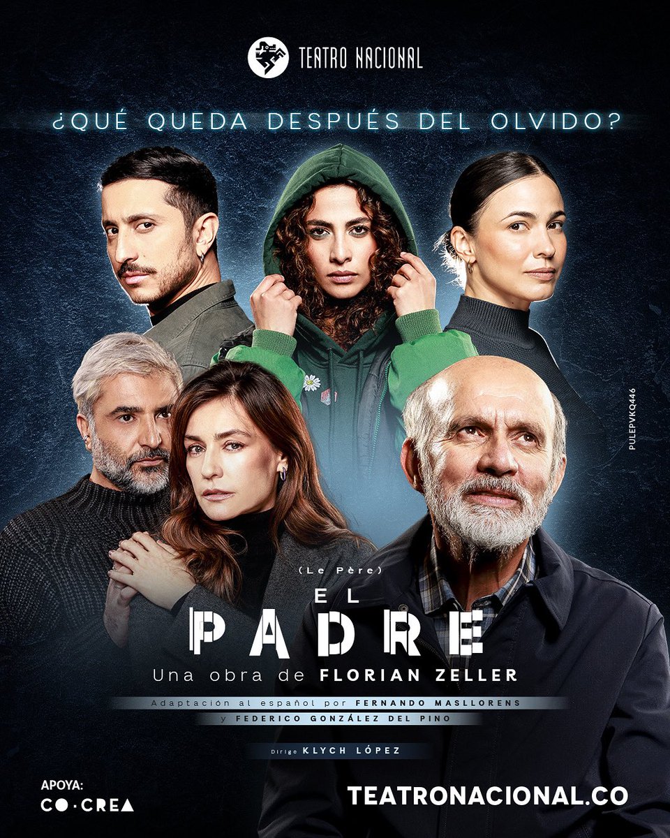 Este fin de semana iniciamos temporada del ‘El Padre’ la historia de André, un hombre que se niega a aceptar que su mente ya no es la misma… Consulta fechas disponibles en TEATRONACIONAL.CO 🎫