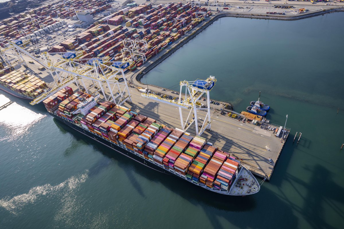 Shipping containers carry almost any type of cargo safely and securely to any place in the world, and their standardized design means they can be easily and quickly transferred between ship, train or truck.

#DYK that container volumes at the Port of Vancouver increased 11% to