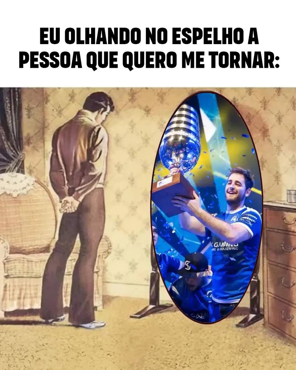 ExitLagBR's tweet photo. Quando olho no espelho, vejo uma versão melhorada de mim mesmo.
E talvez, só talvez, com um troféu, rank alto, o poder de Goku e um toque de Lich King. 💪💥
Quem mais tá na jornada? Vamos completar ela sem lag e pagando menos com nosso cupom MVP!
#ExitLag #MetaDeVida #FocoNosObjetivos #Gamers