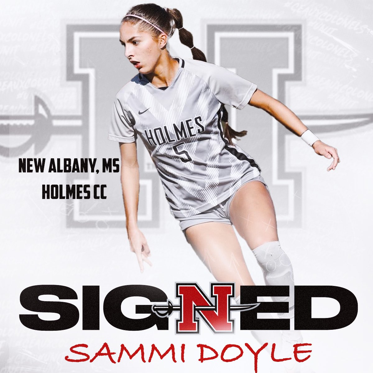 Nicholls_SOC's tweet image. Signed ✍🏼

Sammi Doyle is officially a Colonel ⚔️

#geauxcolonels