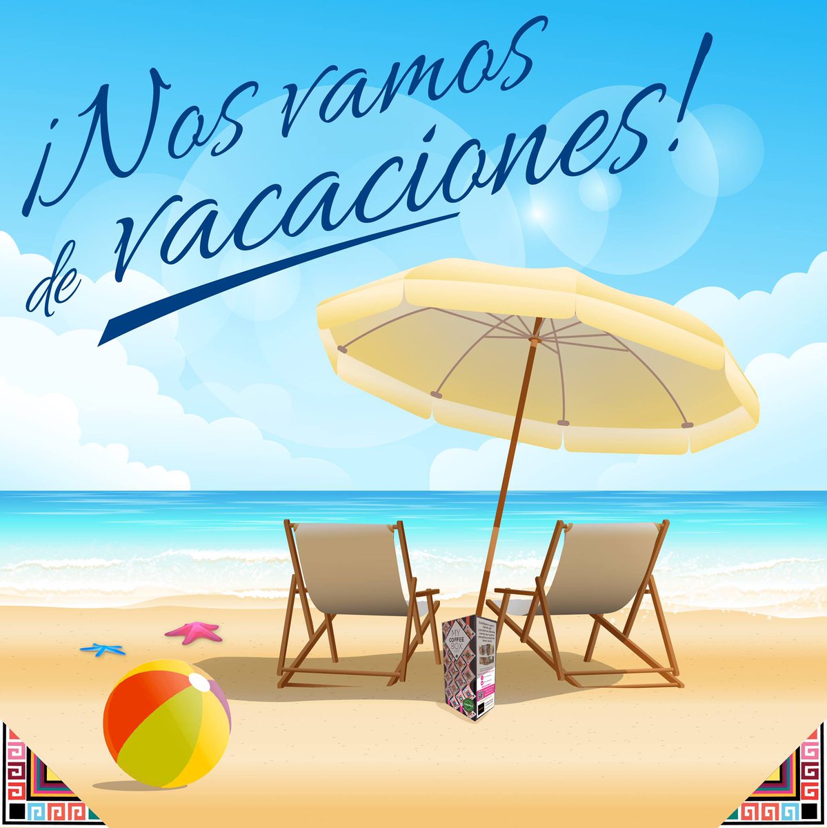 La cajita de MyCoffeeBox se va de vacaciones a descansar, nosotros nos quedamos en casita mientras.

Del 17 al 20 de Abril no habrán envíos y no abrirá nuestro expendio por la semana santa, para más información 📱 mándanos un Whatsapp al 961-611-1138

#semanasantaencasa