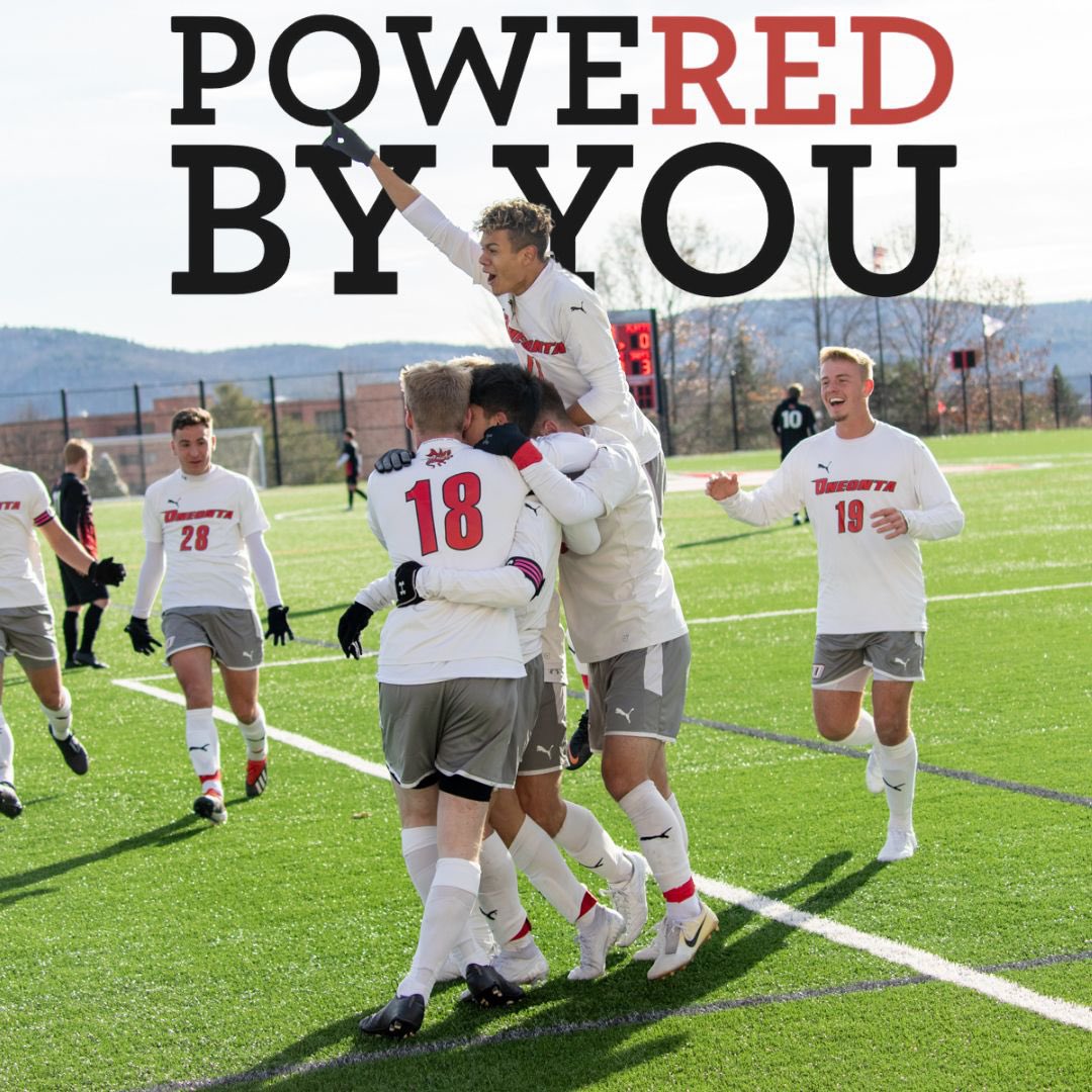 Giving Challenge Starts Tomorrow! 👇

POWERED by You is a 72-hour Oneonta Athletics giving competition in which teams compete you see who can raise the most donations. 

If you wish to make a donation, click the link in our bio and scroll down to donate to ‘Men’s Soccer’.