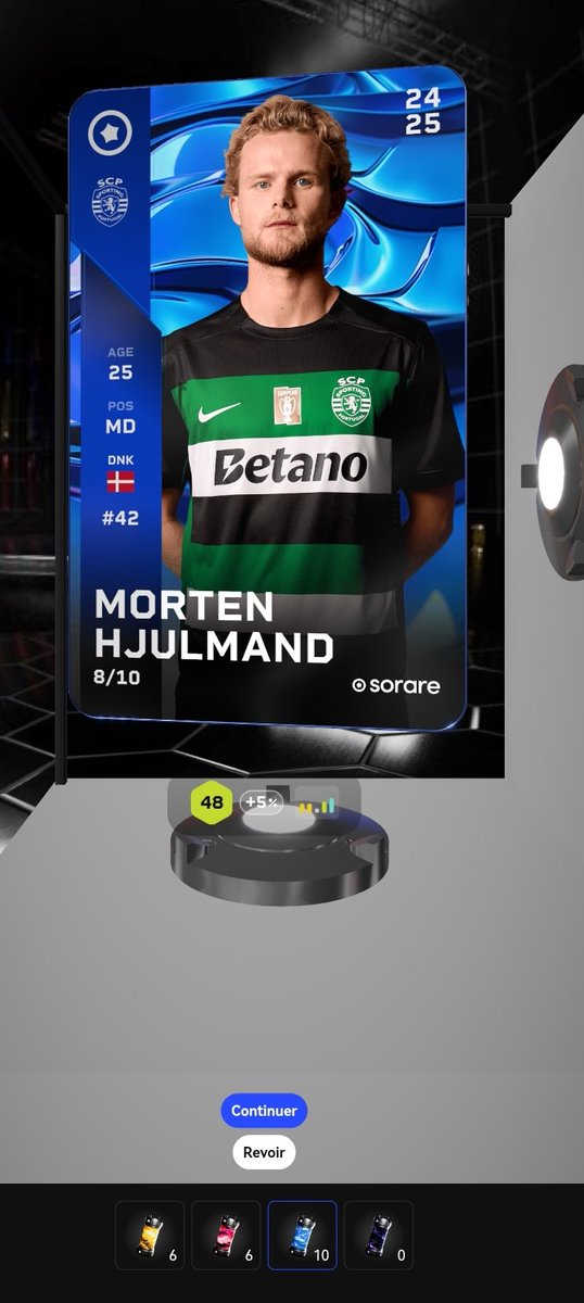 Craft T5 régalade 👀.
#Sorare