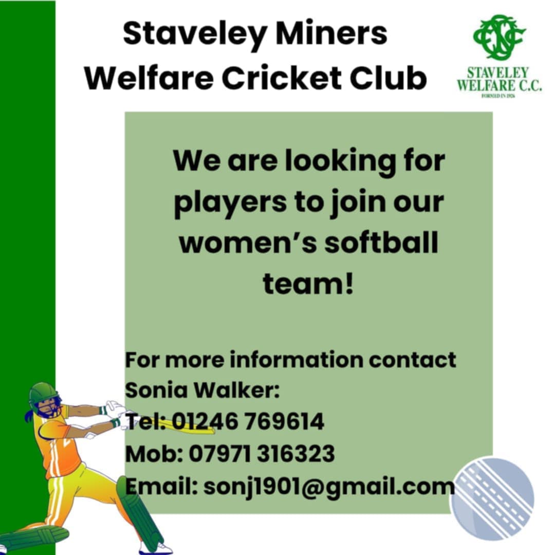 Staveley Welfare CC (@staveleywelfare) on Twitter photo 