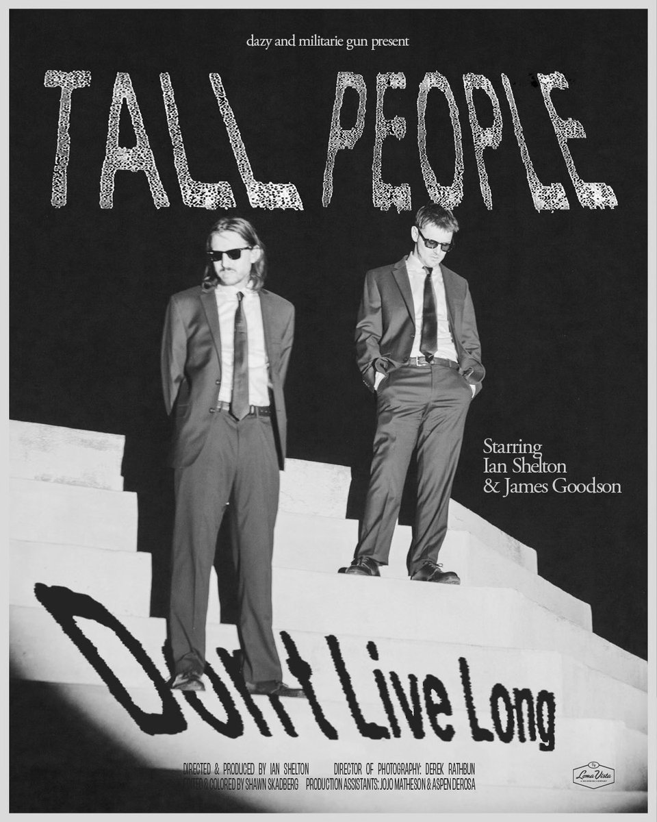Dazy &amp; Militarie Gun “Tall People Don’t Live Long” song and video MIDNIGHT