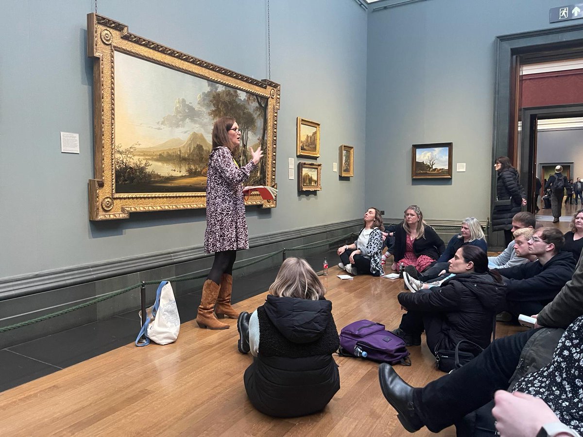 e_qualitas's tweet image. On #WorldArtDay, we reflect on our work with the @NationalGallery, where primary trainees explore how to build substantive disciplinary knowledge through art — deepening subject understanding in an inspiring setting. #TeacherTraining #KnowledgeQuarter