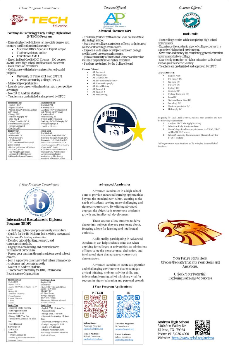 Loubna Hasseine-Silva (@coach_hasseine) on Twitter photo Do you know that we offer Stem programs too?
The Mechanical & Aerospace Engineering program 🛰️
On top of AP, IB, Dual Credit, P-Tech...
Looking for a school with good education and values/principles, join us!
<a href="/AHSGoldenEagles/">Andress High School</a> <a href="/ODPHIRuben/">Luis Ruben Alarcon</a>
<a href="/CoachTaylor_CT/">Chris Taylor</a> <a href="/IbAndress/">Andress High School International Baccalaureate</a> <a href="/MrAndrade_AHS/">Mr. Andrade 🦅❤️💛</a> Do you know that we offer Stem programs too?
The Mechanical & Aerospace Engineering program 🛰️
On top of AP, IB, Dual Credit, P-Tech...
Looking for a school with good education and values/principles, join us!
<a href="/AHSGoldenEagles/">Andress High School</a> <a href="/ODPHIRuben/">Luis Ruben Alarcon</a>
<a href="/CoachTaylor_CT/">Chris Taylor</a> <a href="/IbAndress/">Andress High School International Baccalaureate</a> <a href="/MrAndrade_AHS/">Mr. Andrade 🦅❤️💛</a>