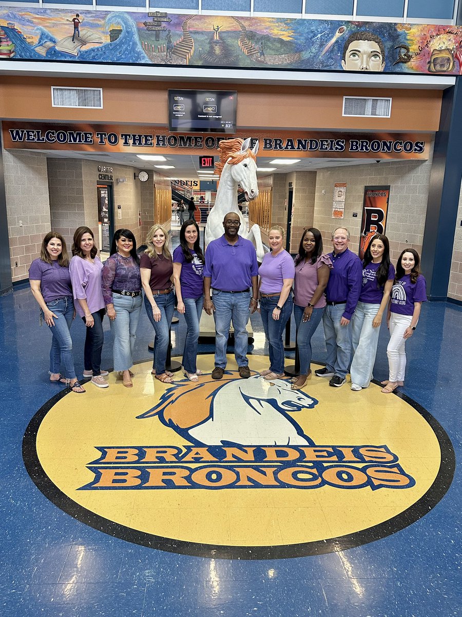 We honor and salute our military connected Broncos! 💜💜 #PurpleUpDay #BTheBrand