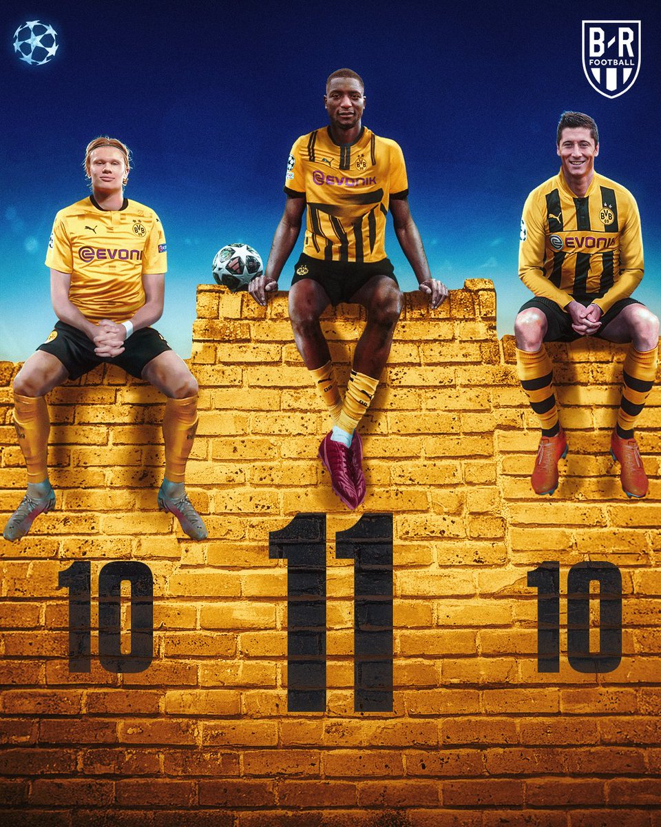 brfootball's tweet image. No Borussia Dortmund player has scored more goals in a Champions League season than Serhou Guirassy 💛