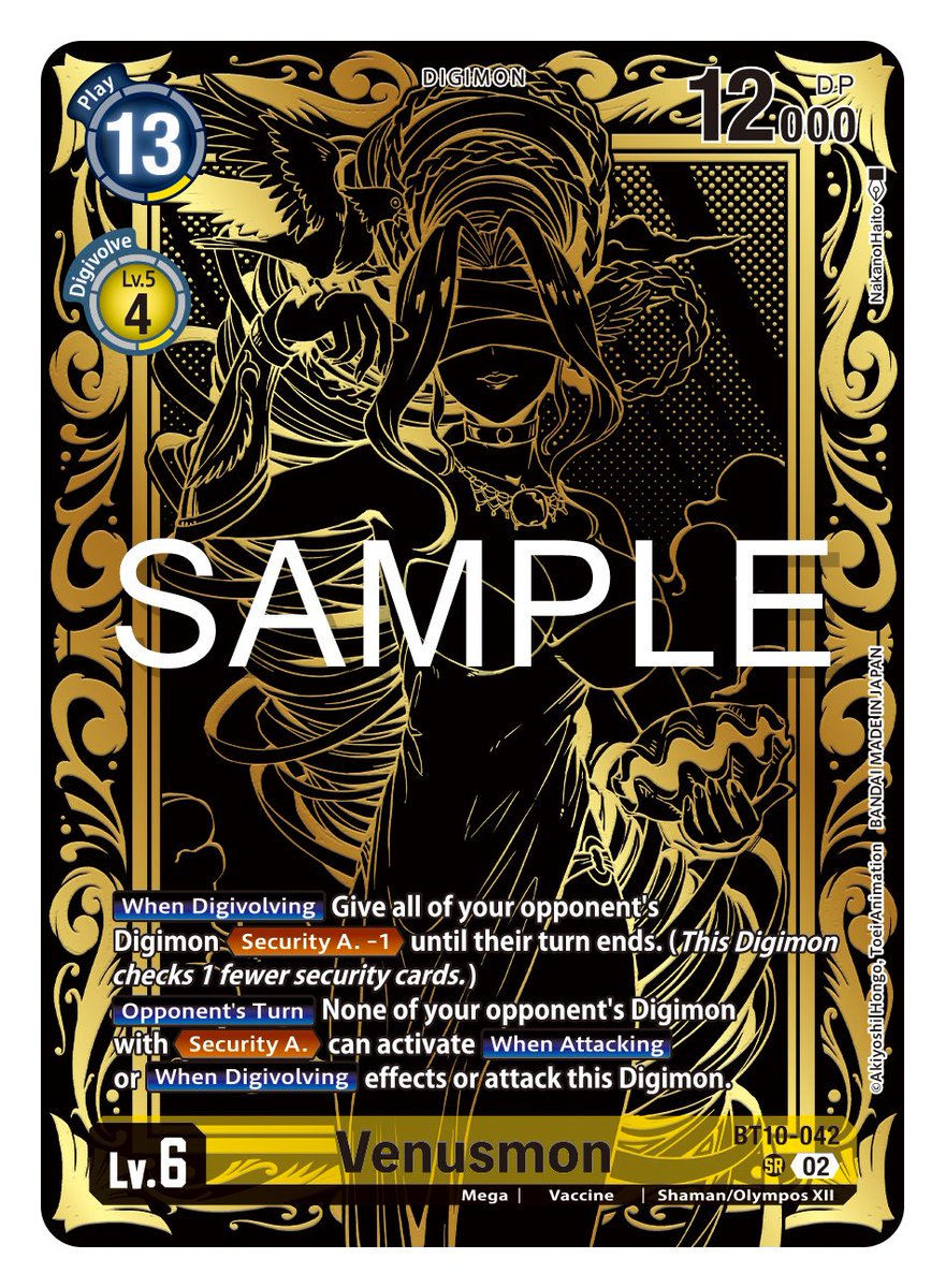 Card Reveals] Hello Digimon Tamers! Today's card is [BT10-042 Venusmon]! TAMER'S  EVOLUTION BOX RISE OF DIGIMON [PB-21] https://t.co/sKQT796t8h Second wave  pre-orders are open! [January 2026 Delivery] https://t.co/Hc6HtLE5CW # DigimonCardGame #DigimonTCG ...