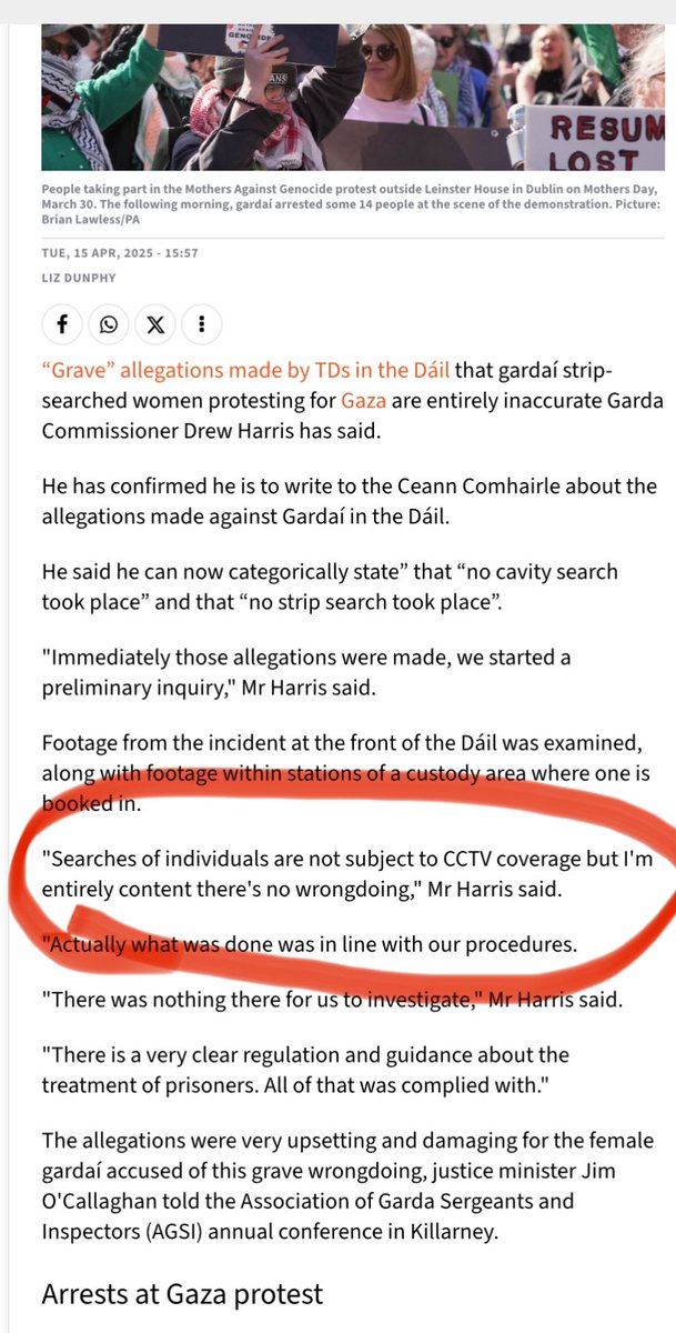 RuthCoppingerSP's tweet image. ‘We’ve reviewed the footage on searches - there isn’t any footage but we are entirely content’. 

#defendtherighttoprotest #MothersAgainstGenocide